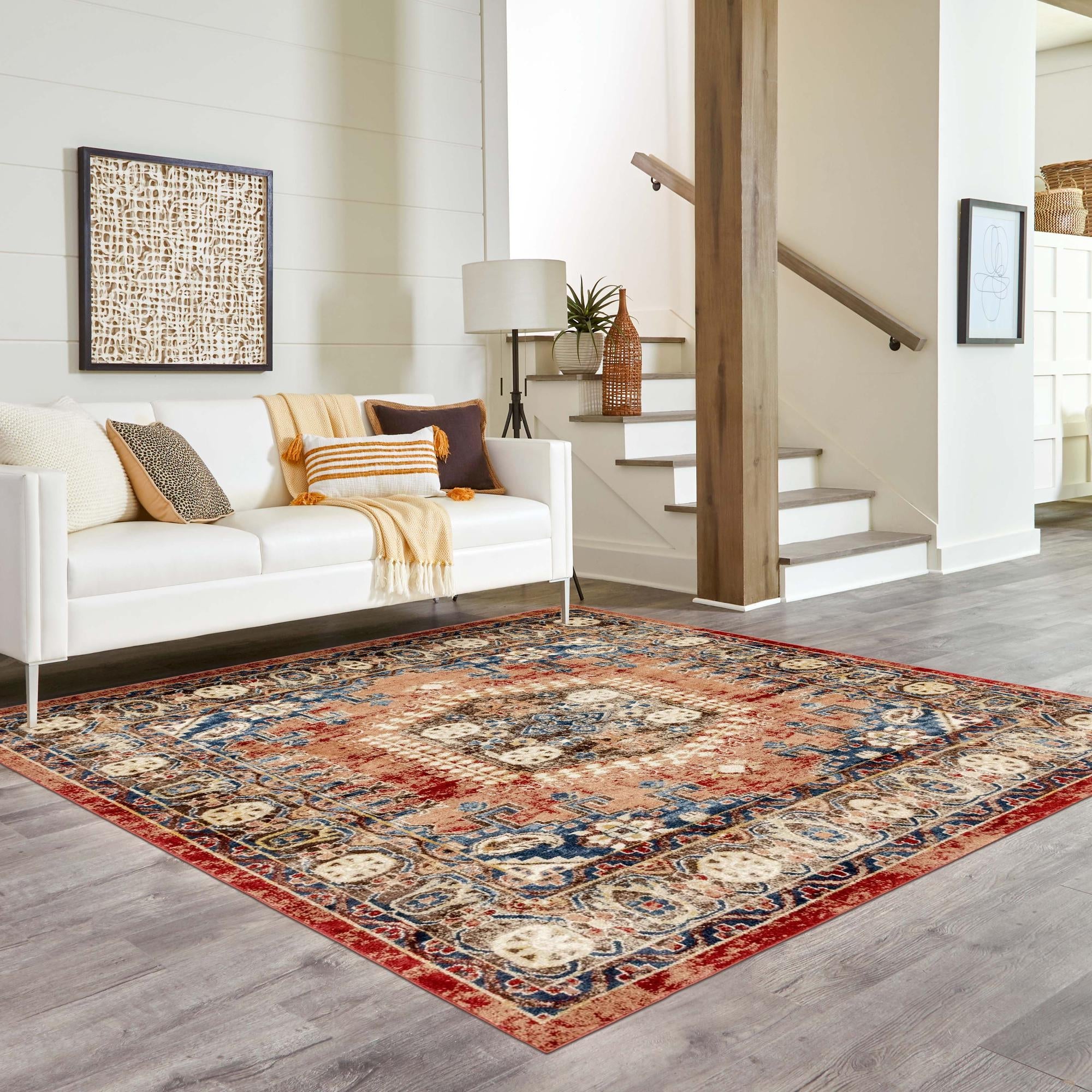 Eden Oasis Collection Area Rug -  Refuge (Terracotta)