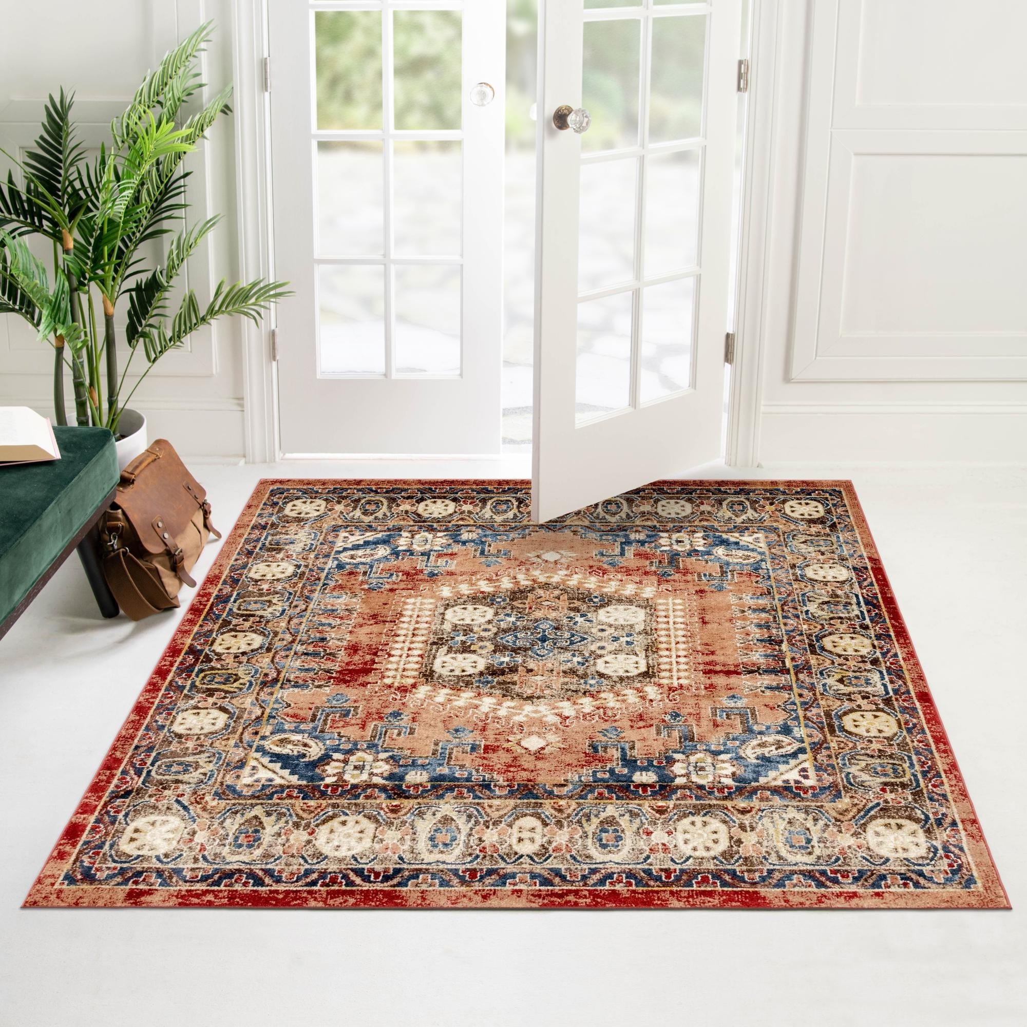 Eden Oasis Collection Area Rug -  Refuge (Terracotta)