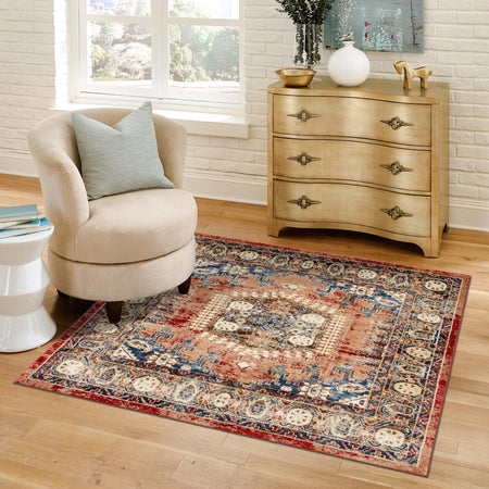 Eden Oasis Collection Area Rug -  Refuge (Terracotta)