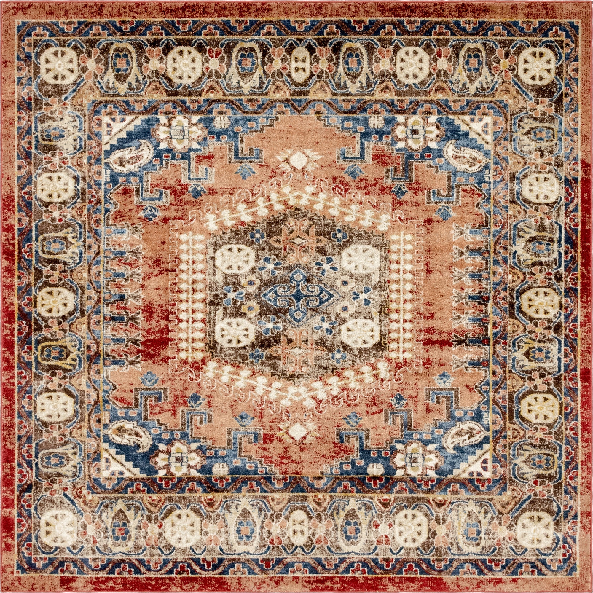 Eden Oasis Collection Area Rug -  Refuge (Terracotta)