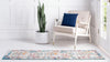 Amalfi Coast Woven Collection Area Rug -  Capri Runner Multi  lifestyle 26