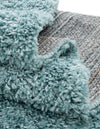 Alpine Plush Collection Area Rug -  Cortina (Aqua) Rectangle Aqua  lifestyle 7