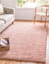 Alpine Plush Collection Area Rug -  Cortina (Dusty Rose)