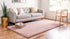 Alpine Plush Collection Area Rug -  Cortina (Dusty Rose)