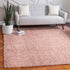 Alpine Plush Collection Area Rug -  Cortina (Dusty Rose)