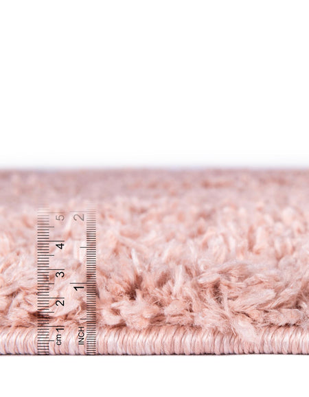 Alpine Plush Collection Area Rug -  Cortina (Dusty Rose)