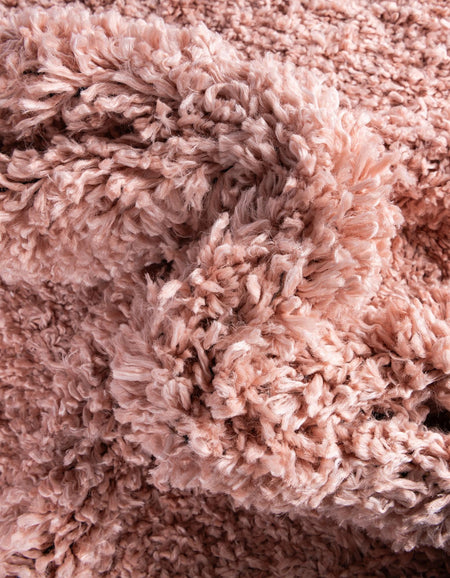 Alpine Plush Collection Area Rug -  Cortina (Dusty Rose)