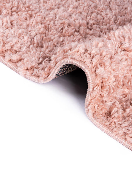 Alpine Plush Collection Area Rug -  Cortina (Dusty Rose)