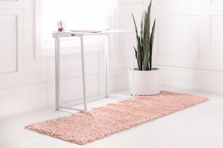 Alpine Plush Collection Area Rug -  Cortina (Dusty Rose)