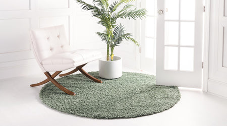 Alpine Plush Collection Area Rug -  Cortina (Sage)