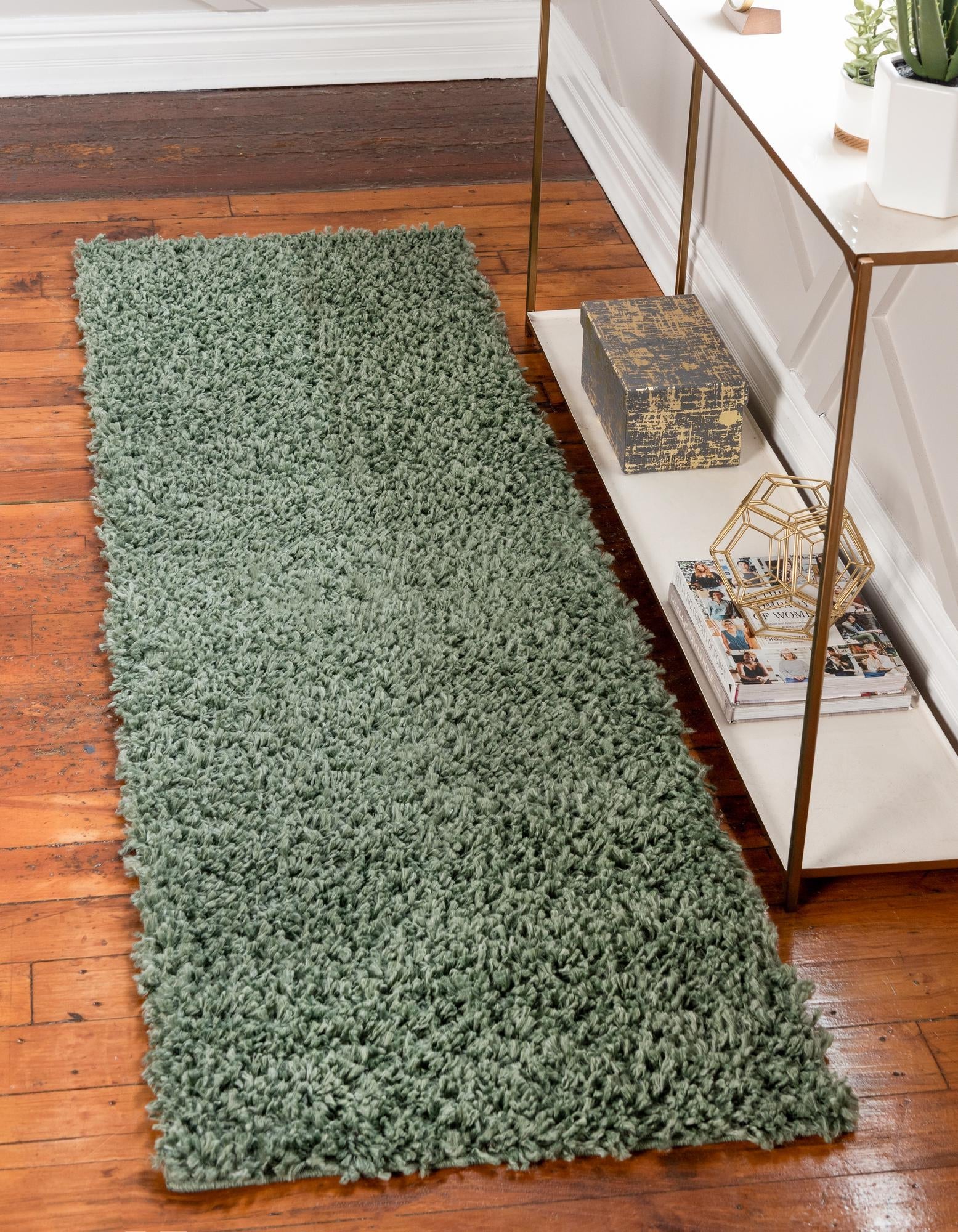 Alpine Plush Collection Area Rug -  Cortina (Sage)