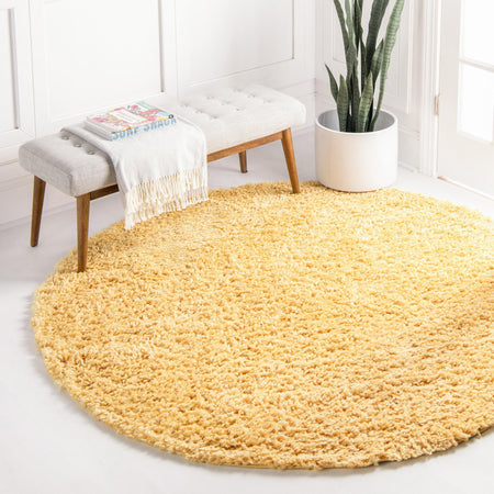 Alpine Plush Collection Area Rug -  Cortina (Sun Yellow)