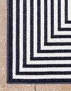 Catalina Cove Outdoor Collection Area Rug - Avalon Rectangle Navy Blue  lifestyle 25