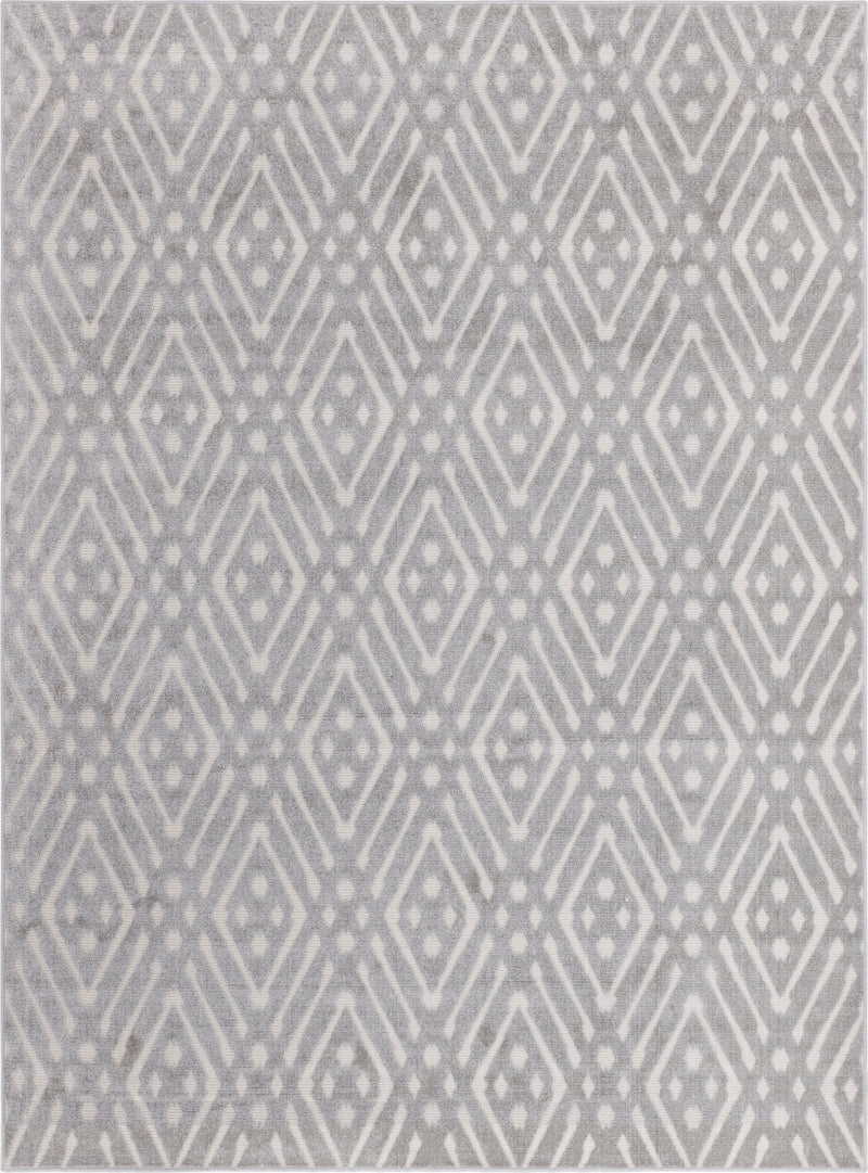 Catalina Cove Outdoor Collection Area Rug -  Laguna Rectangle Gray  lifestyle 5