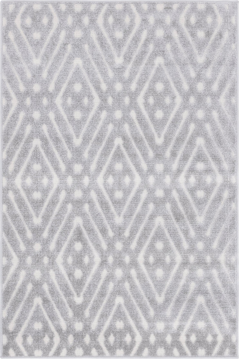 Catalina Cove Outdoor Collection Area Rug -  Laguna Rectangle Gray  lifestyle 4