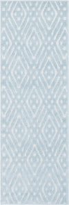 Catalina Cove Outdoor Collection Area Rug -  Laguna Runner Light Blue  lifestyle 44