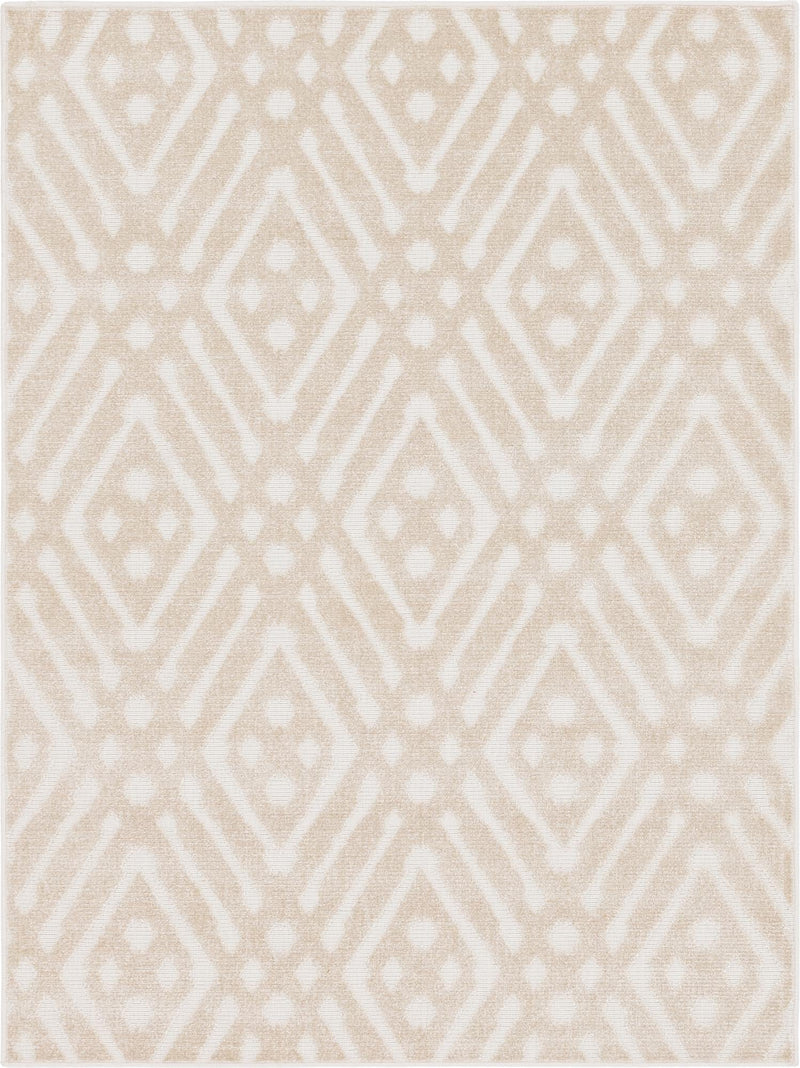 Catalina Cove Outdoor Collection Area Rug -  Laguna Rectangle Beige Main