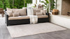 Catalina Cove Outdoor Collection Area Rug -  Laguna Rectangle Beige  lifestyle 9