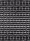 Catalina Cove Outdoor Collection Area Rug -  Laguna Rectangle Black  lifestyle 6