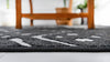 Catalina Cove Outdoor Collection Area Rug -  Laguna Rectangle Black  lifestyle 19