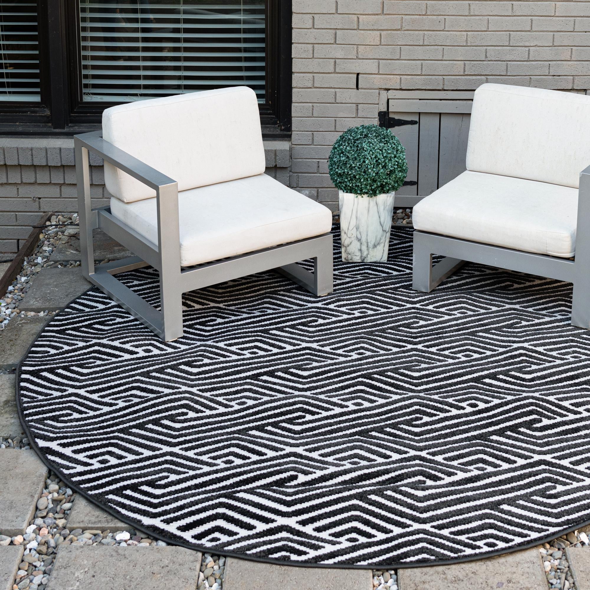 Catalina Cove Outdoor Collection Area Rug -  Malibu