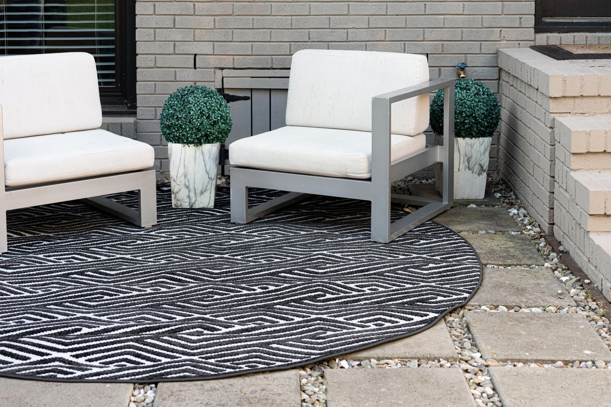 Catalina Cove Outdoor Collection Area Rug -  Malibu