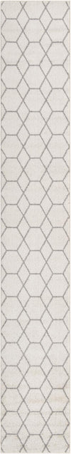 Lattice Garden Collection Area Rug - Arborville (Ivory) Runner Ivory Main