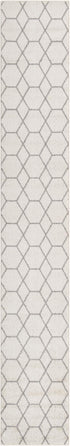 Trellis Mosaic Collection Area Rug - Arborville (Ivory)