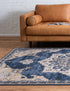 Eden Oasis Collection Area Rug -  Tranquility (Navy Blue)