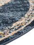 Eden Oasis Collection Area Rug -  Tranquility (Navy Blue)