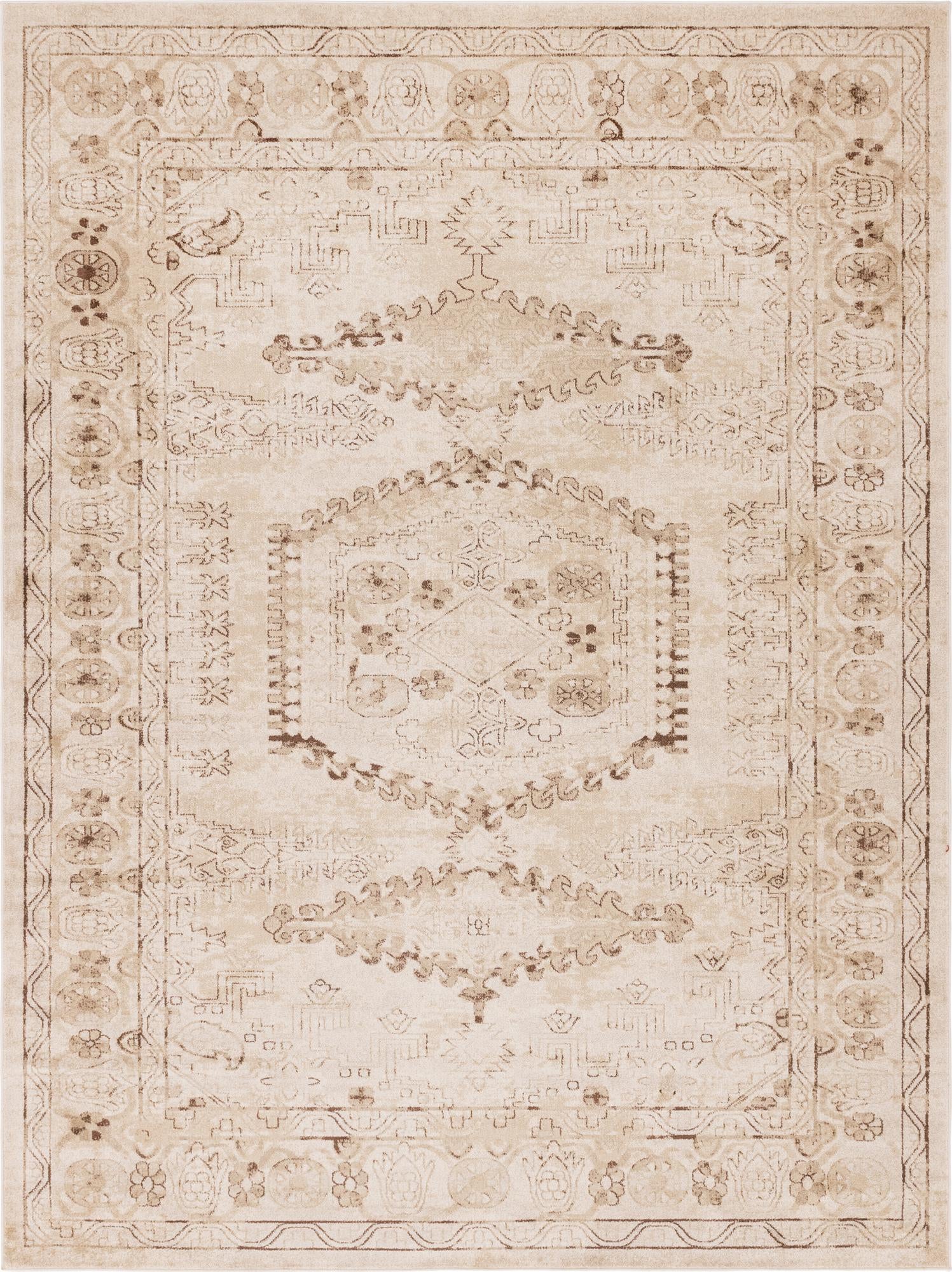 Eden Oasis Collection Area Rug -  Refuge (Beige)