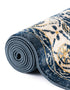 Eden Oasis Collection Area Rug -  Refuge (Dark Blue)