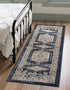 Eden Oasis Collection Area Rug -  Refuge (Dark Blue)