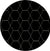 Lattice Garden Collection Area Rug - Arborville (Black) Round Black Main