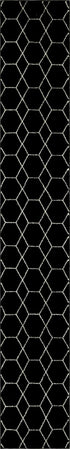 Trellis Mosaic Collection Area Rug - Arborville (Black)