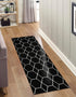 Trellis Mosaic Collection Area Rug - Arborville (Black)