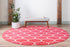 Trellis Mosaic Collection Area Rug -  Pergolatown (Pink)