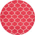 Trellis Mosaic Collection Area Rug -  Pergolatown (Pink)