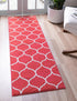 Trellis Mosaic Collection Area Rug -  Pergolatown (Pink)