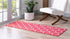 Trellis Mosaic Collection Area Rug -  Pergolatown (Pink)