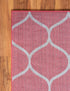 Trellis Mosaic Collection Area Rug -  Pergolatown (Pink)