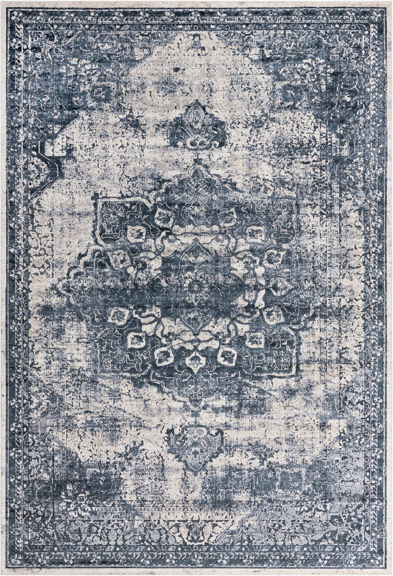 Coastal Manor Collection Area Rug -  Pelican Rectangle Ivory  lifestyle 2