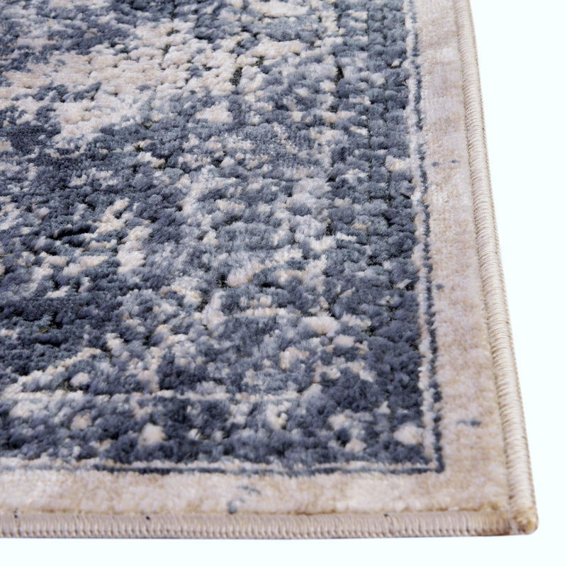 Coastal Manor Collection Area Rug -  Pelican Runner Ivory  lifestyle 100