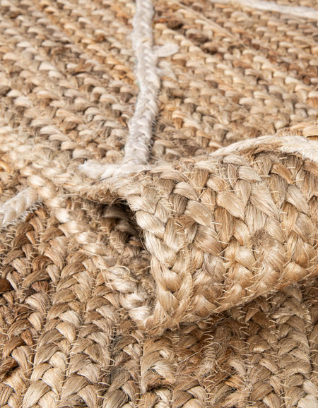 Woven Seaside Jute Collection Area Rug - Harbor Cove