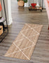 Woven Seaside Jute Collection Area Rug - Harbor Cove