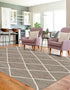 Woven Seaside Jute Collection Area Rug - Harbor Cove