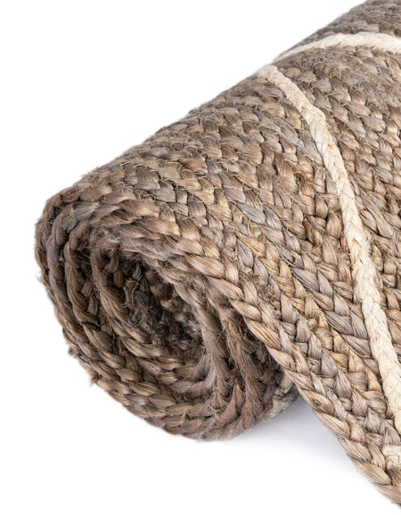 Woven Seaside Jute Collection Area Rug - Harbor Cove