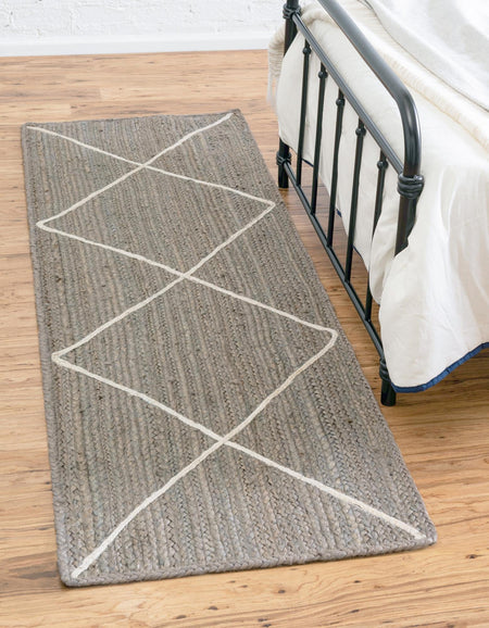 Woven Seaside Jute Collection Area Rug - Harbor Cove