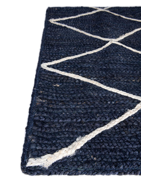 Woven Seaside Jute Collection Area Rug - Harbor Cove