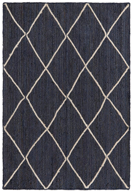 Woven Seaside Jute Collection Area Rug - Harbor Cove